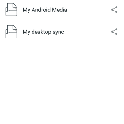 Android App Browse Folders