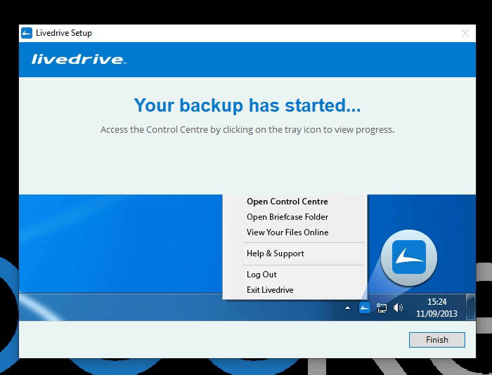 Sharing files with friends and family directly from your Windows Desktop –  The Official Livedrive Blog – Cloud Storage and Online Backup